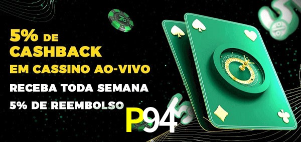 Promoções do cassino ao Vivo P94